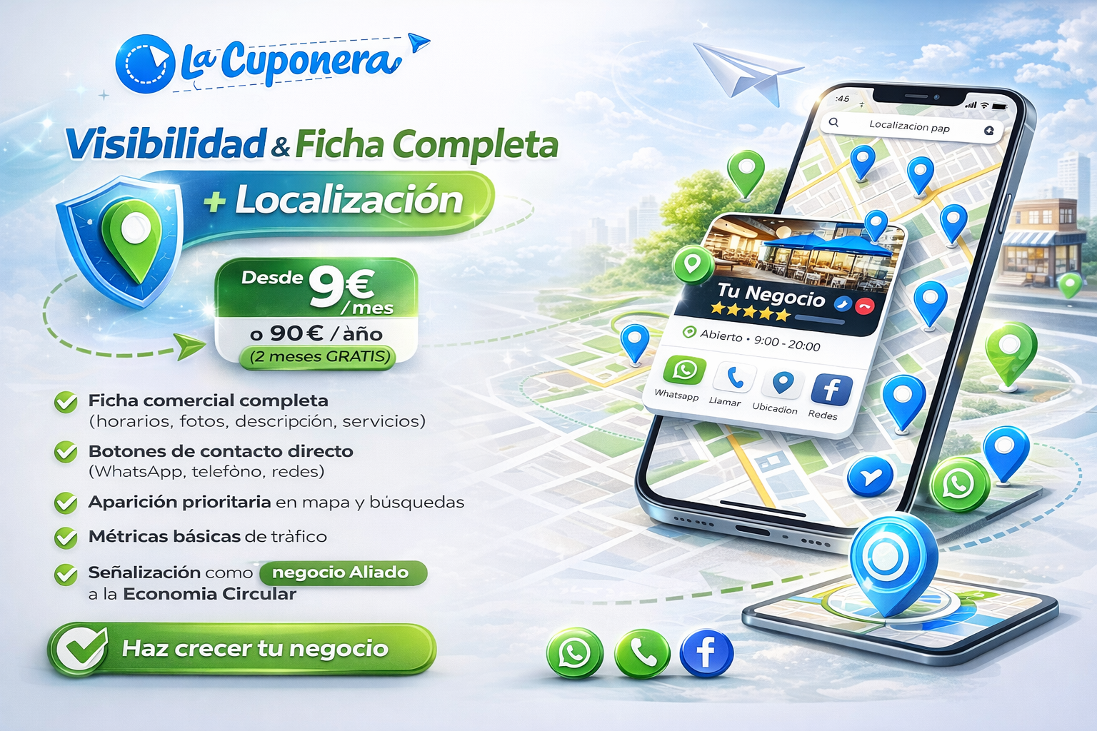 Localiza tu negocio en internet